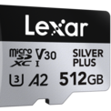 LEXAR<br/>MICROSDXC SILVER PLUS UHS-1 512GB V30