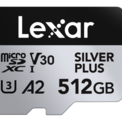 LEXAR<br/>MICROSDXC SILVER PLUS UHS-1 512GB V30