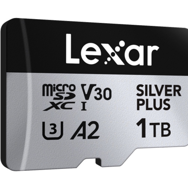 LEXAR<br/>MICROSDXC SILVER PLUS UHS-1 1TB V30
