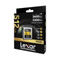 LEXAR<br/>CFEXPRESS PRO TYPE B GOLD 4.0 512GB