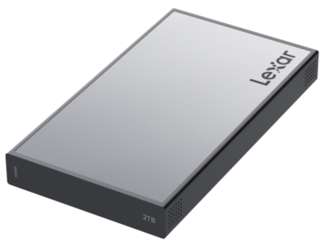 LEXAR<br/>WORKFLOW PRO PORTABLE SSD 2TB