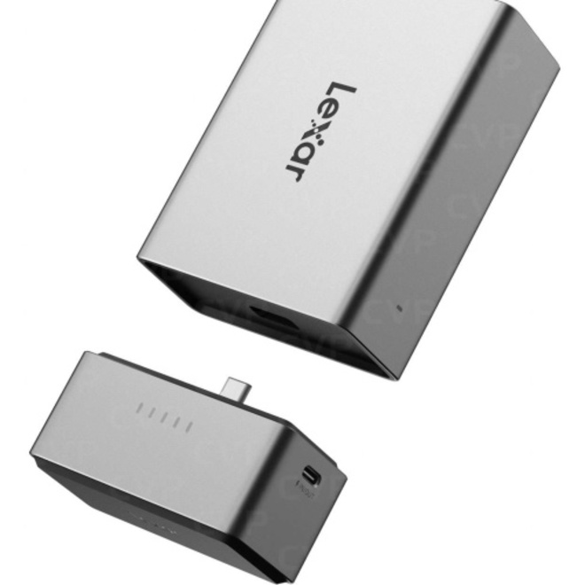 LEXAR<br/>WORKFLOW GO PORTABLE AVEC 2 MODULES