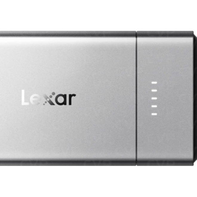 LEXAR<br/>WORKFLOW GO PORTABLE AVEC 2 MODULES