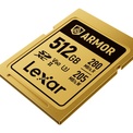 LEXAR<br/>SDXC PRO GOLD ARMOR UHS-II 512GB V60