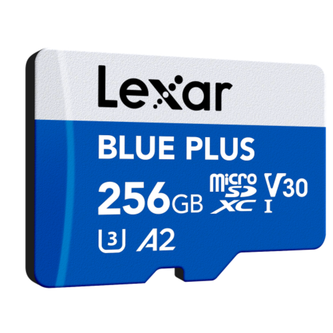 LEXAR<br/>MSDXC BLUE PLUS 256 G V30 UHS-I