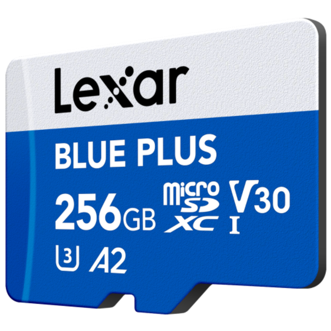LEXAR<br/>MSDXC BLUE PLUS 256 G V30 UHS-I