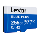 LEXAR<br/>MSDXC BLUE PLUS 256 G V30 UHS-I