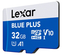 LEXAR<br/>MSDHC BLUE PLUS 32G V10 UHS-I SD ADAPT