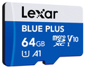 LEXAR<br/>MICROSDXC BLUE PLUS 64G V30
