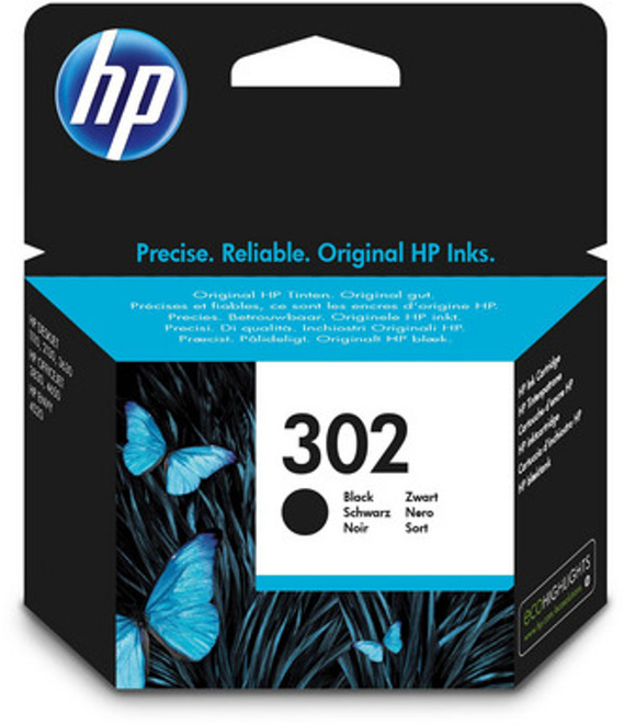 HEWLETT PACKARD<br/>cart HP302 noire.