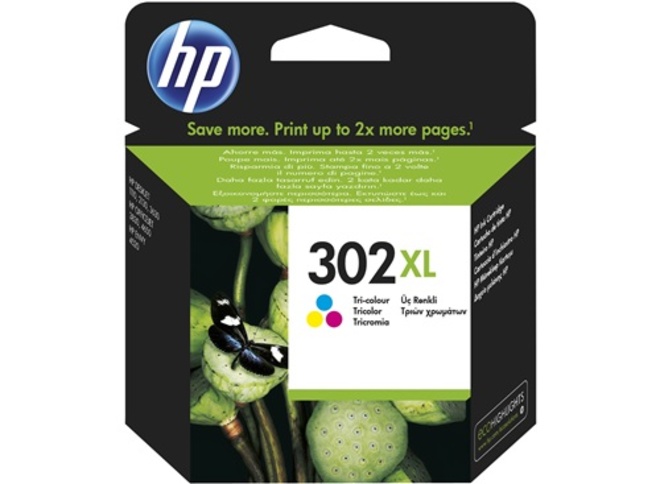 HEWLETT PACKARD<br/>cart HP302 XL couleur.