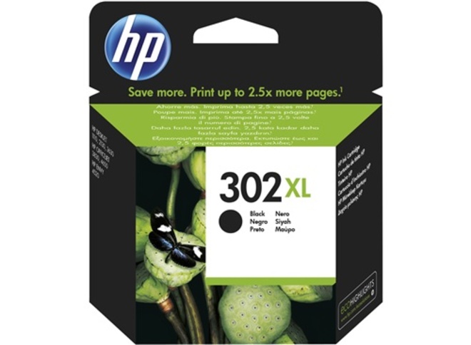 HEWLETT PACKARD<br/>cart HP302 XL noire.