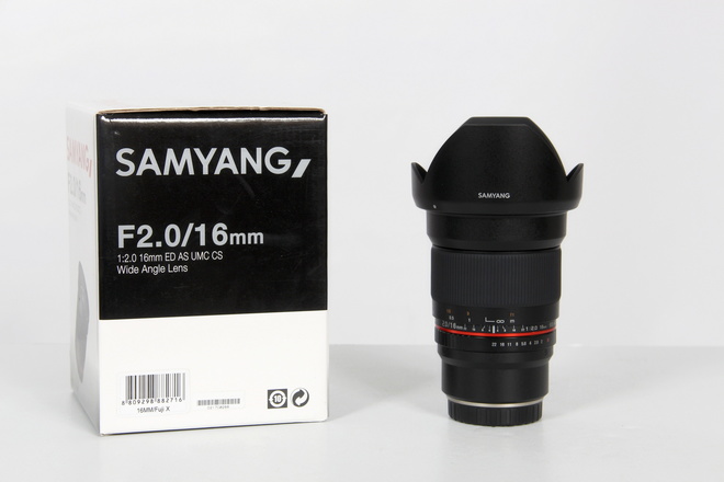 SAMYANG 16mm f/2.0 MONTURE FUJI X