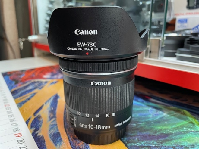 CANON EF-S 10-18 IS STM