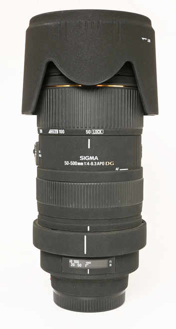 Sigma 50-500mm f4-6,3 APO DG monture Sony A