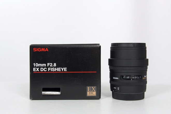 SIGMA 10MM F2.8 EX DC FISHEYE MONTURE CANON AF