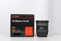 SIGMA 10-20MM F4-5.6 MONTURE CANON AF