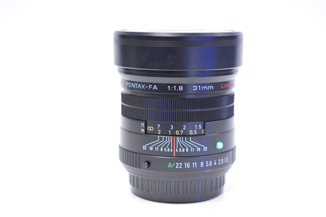 PENTAX  HD FA 31MM F1,8 LIMITED