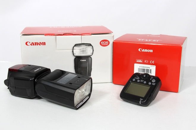 CANON SPEEDLITE 600EX-RT + TRANSMETTEUR ST-E3-RT