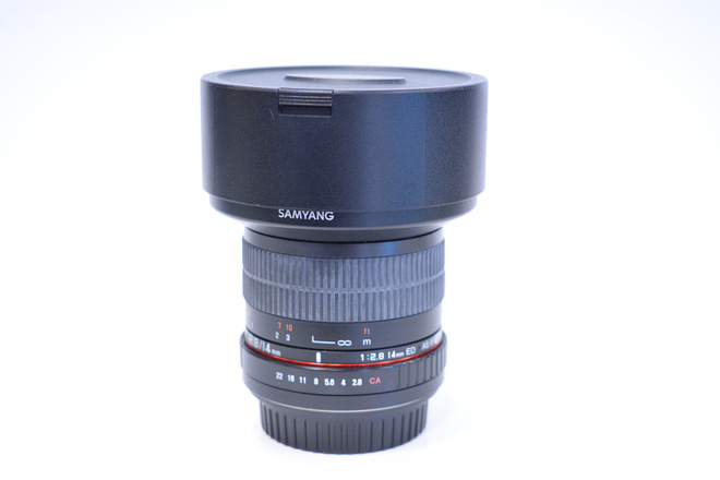 SAMYANG EF 14MM F2,8 CANON