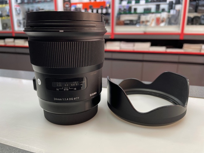 SIGMA 1,4/24 ART HSM EN CANON EF