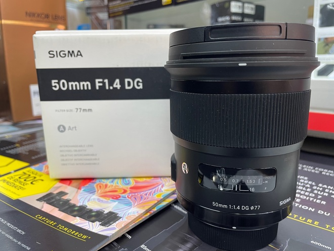 SIGMA 1,4/50 HSM ART EN NIKON