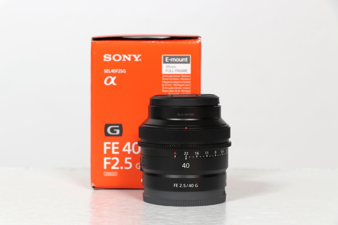 SONY FE 40MM F/2.5G