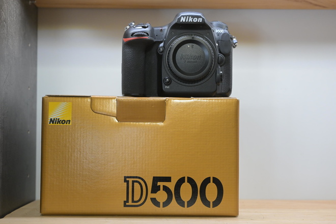 NIKON D 500 BOITIER 9880 CLICKS