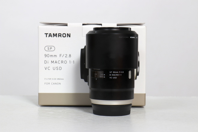 TAMRON SP 90MM F/2.8 DI MACRO 1:1 VC USD MONTURE CANON
