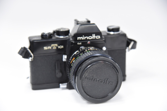 MINOLTA SRT-101+50MM F 1,4