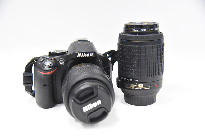 NIKON D5200 + 18-55 + 55-200