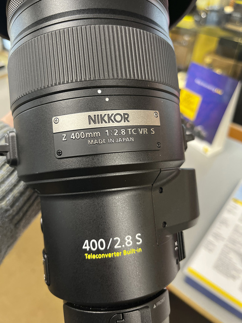 Z 400mm F2.8 TC VR S