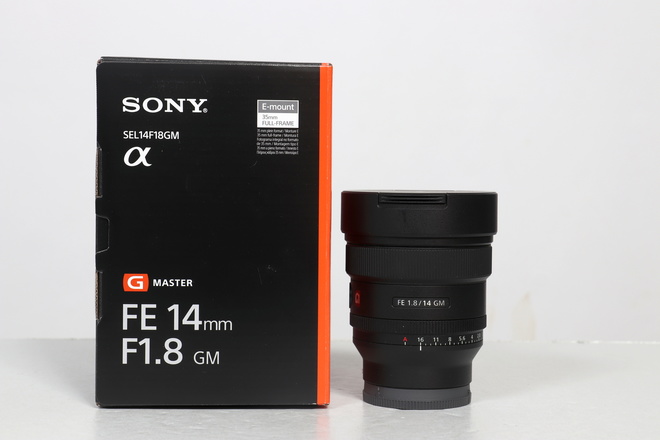 SONY FE 14MM F1.8 GM