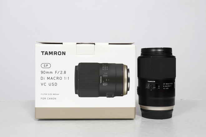 TAMRON SP 90MM F/2.8 DI MACRO 1:1 VC USD MONTURE CANON