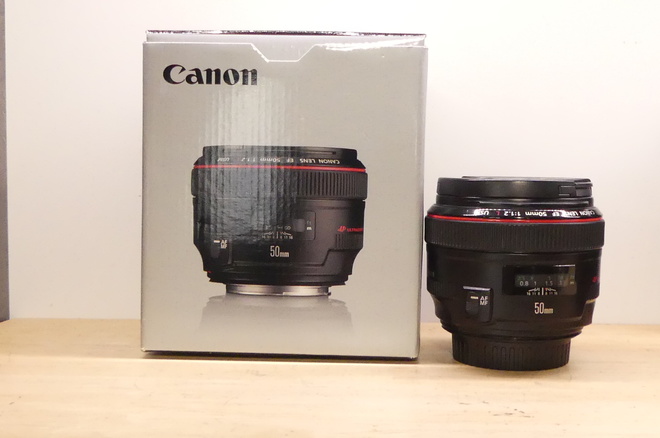 CANON EF 50MM/1.2 L USM