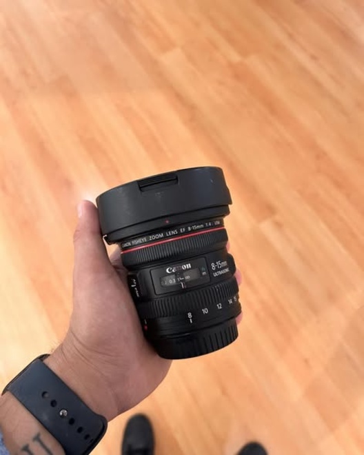 CANON EF 8-15/4 FISHEYES