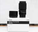 SIGMA macro Art 105 mm F2,8 DG DN pour monture Sony E+ filtre UV