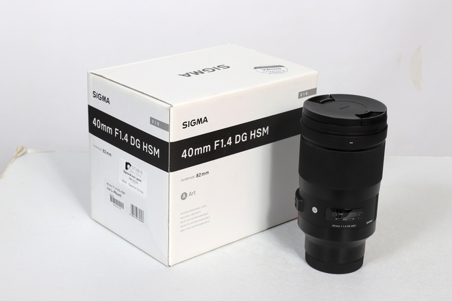 SIGMA 40 mm f 1.4 dg hsm l mount