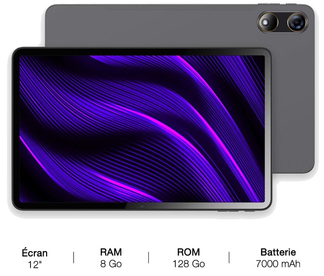 LOGICOM<br/>tab fold pro 12.6/128.usb-c.clav+stylet.