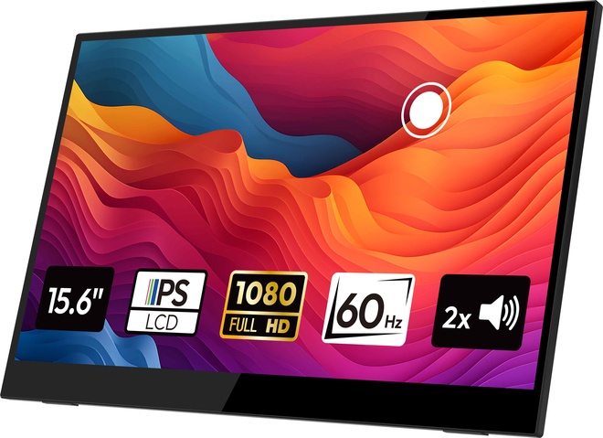 LOGICOM<br/>ecran port.15,6pouces.ips 1080.tactile.