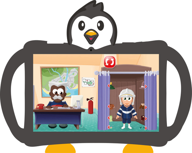 LOGICOM<br/>10,1.dediee enfants 3/8ans.