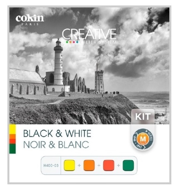 COKIN<br/>KIT NOIR ET BLANC TAILLE M SERIE P