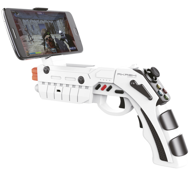 AKASHI<br/>pistolet realite augmente bt android/ios