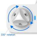 AKASHI<br/>station de charge 4en1 qi 10w induction