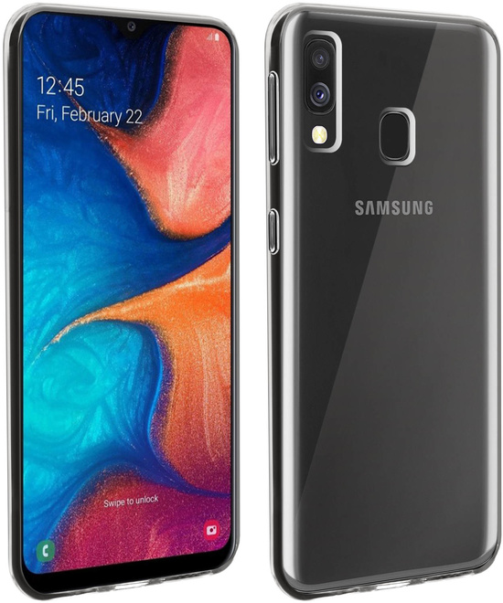 AKASHI<br/>coque transp slim p/galaxy a20 e