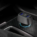 AKASHI<br/>prise al/cigares 2usb/usb-c 3a4 37w noir