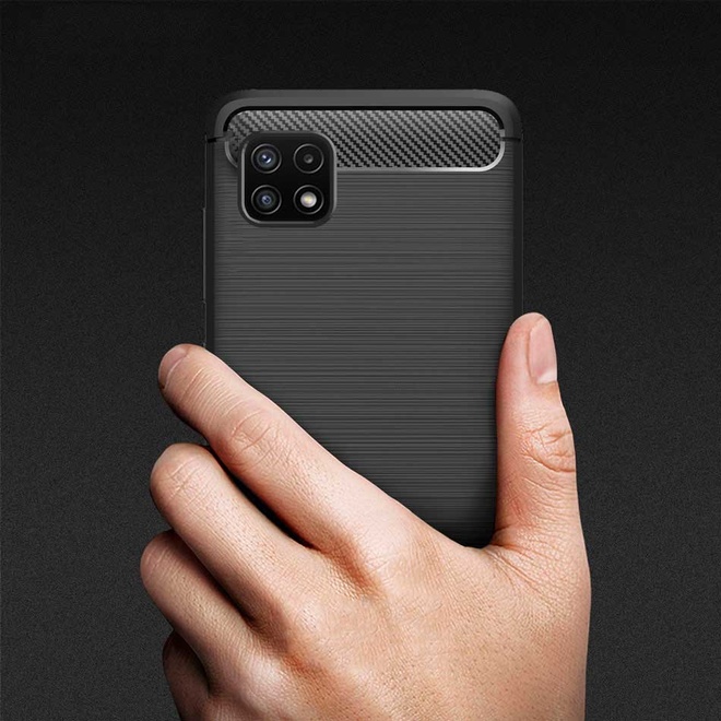 AKASHI<br/>coque angl/renf/noir p/galaxy a22 5g