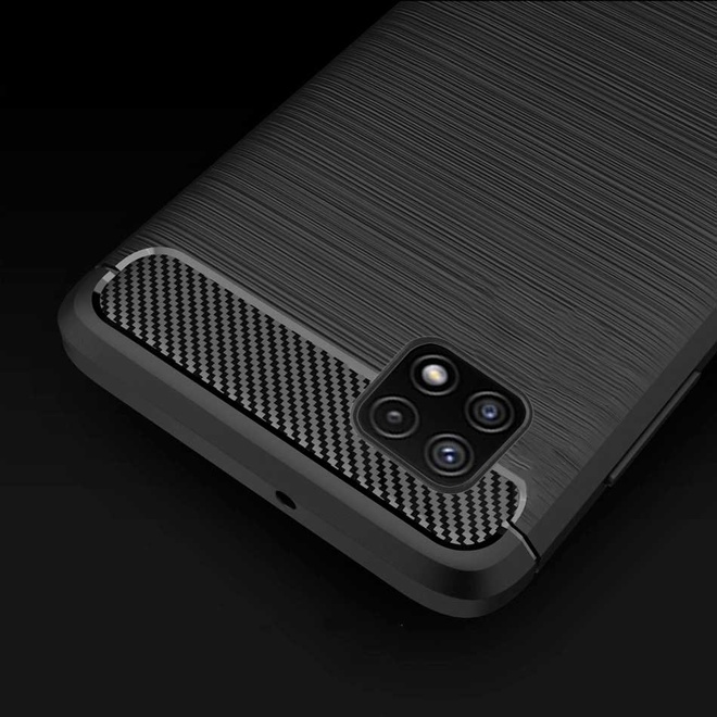 AKASHI<br/>coque angl/renf/noir p/galaxy a22 5g