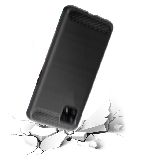 AKASHI<br/>coque angl/renf/noir p/galaxy a22 5g