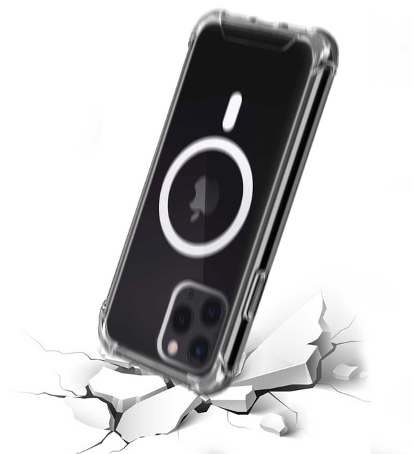 AKASHI<br/>coque magsafe renforce p/iphone 13 pro